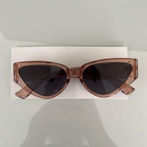 Brand New Pink and Gold Sunglasses